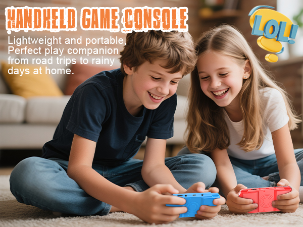 Handheld Game Console for Kids Adults- 258 Retro Video Games