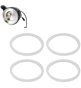 Water Distiller Gasket, and Hygienic Water Distiller Sealing Loop Silicone Erosion 4 Pcs High Tem...