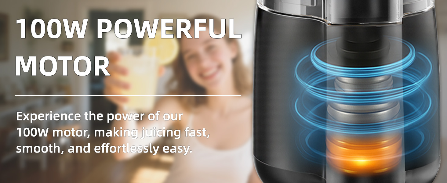 100W POWERFUL MOTOR 