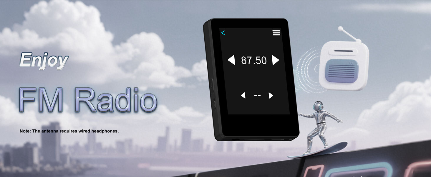 kids mp3 player, mp3 player for seniors, music player for elderly
