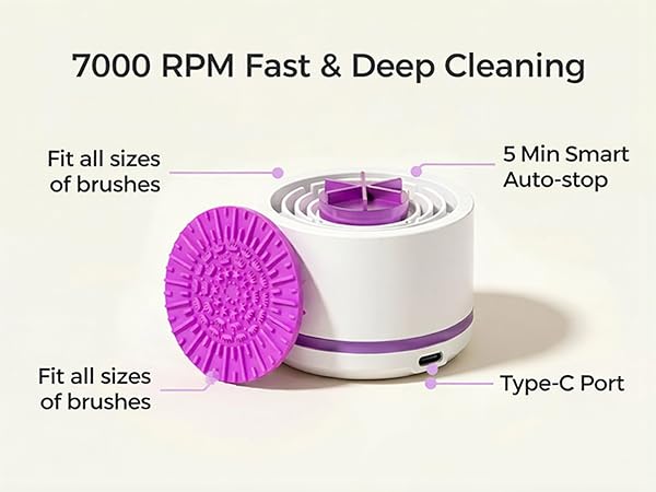 Electric Makeup Brush Cleaner Machine