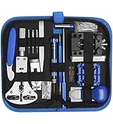Tianle 185PCS Watch Repair Kit, Watch Repair Watchmaker Tool Kit, Spring Bar Tool Set, Watch Band...