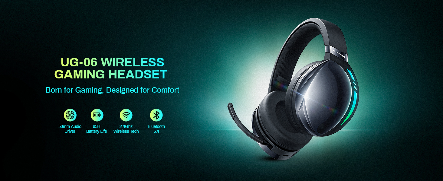 UG-06 wireless gaming headset