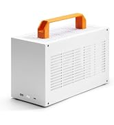 SGPC Itx Mini Case - New K49(Steel)/Upgraded Version of K55,Full-Size GPU Compatible,2 Handles,Ve...