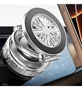 GEYUTHS Magnetic Vacuum Car Phone Holder with Strong Suction Cup 360° Adjustable Foldable Phone M...