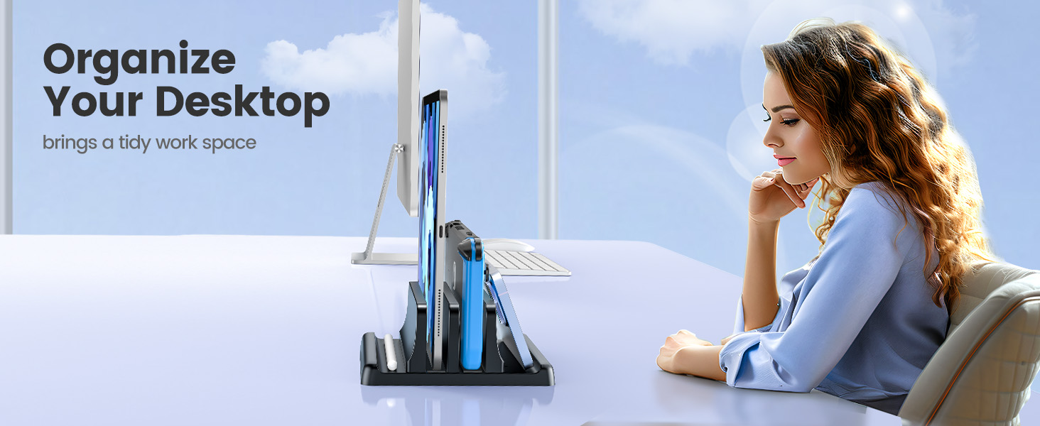 vertical laptop stand