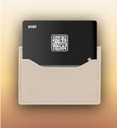 popl card black nfc accessory