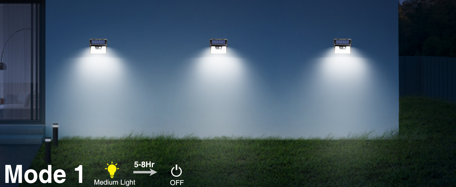 Solar Powered Security Lights