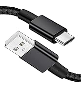 USB C Cable 10ft,Type C Charging Cable for S9 Charger Cable Fast Charging Cord, Extra Long Nylon ...