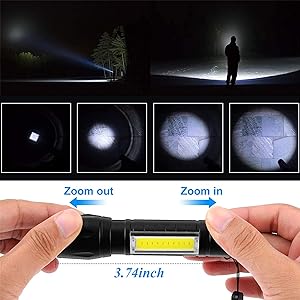 3 model camping lantern ,work light or a flashlight