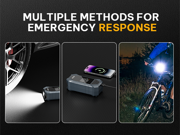 MULTIPLE METHODS FOR EMERGENCY RESPONSE