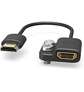 SMALLRIG Ultra-Slim 4K Adapter Cable (A to A), Female Type A to Male Type A, 4K@60HZ, for BMPCC 4...