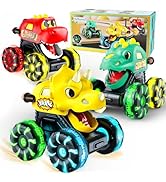 Monster Truck Toys Dinosaur Cars for Toddlers 1-3, Press and Go Cars Truck Toys for 1 2 3 4 5 Yea...
