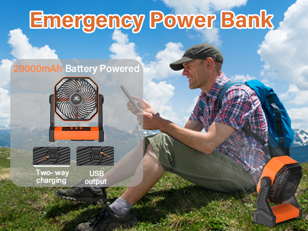 Battery Operated Fan