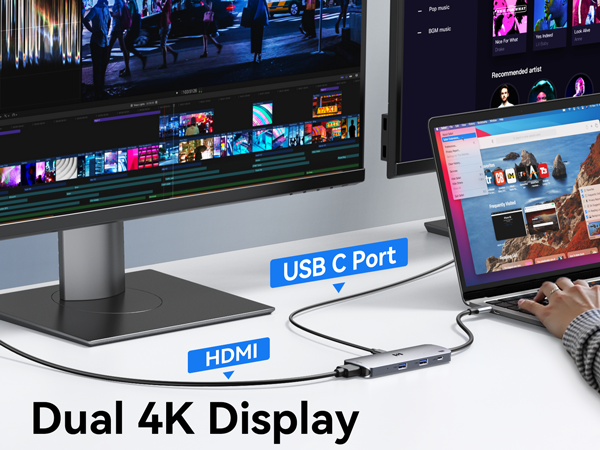 4K Dual Monitor