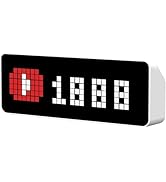 ULANZI TC001 Smart Pixel Clock, Gaming Setup Digital Alarm Clock with Weather - Awtrix Simulator ...