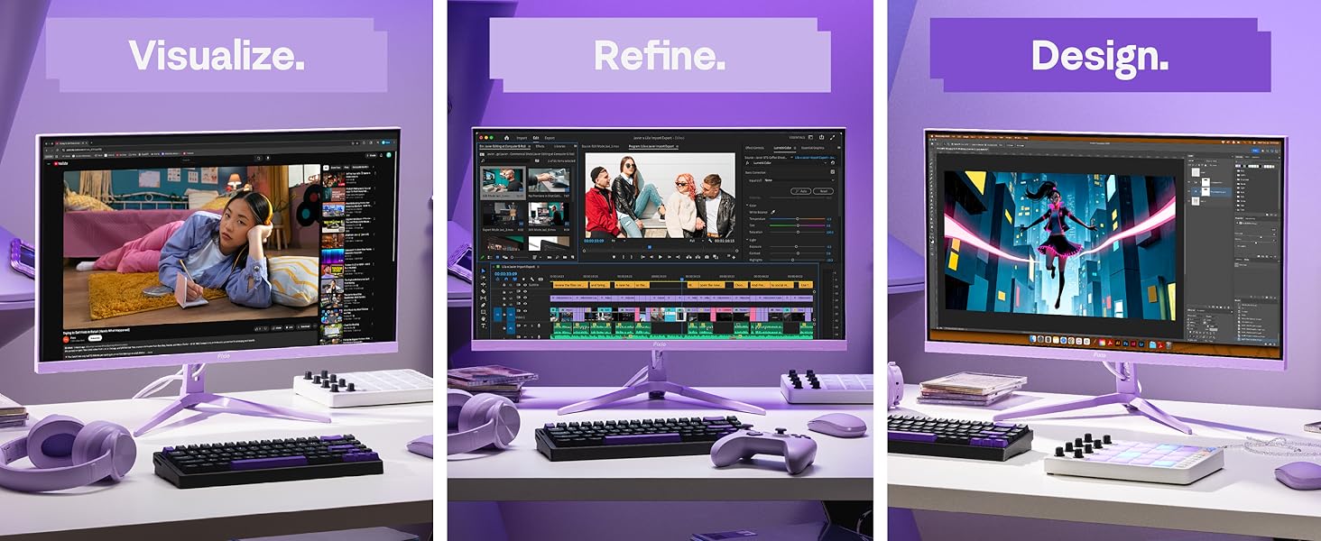 visualize. refine. design.