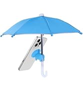 HZZADZXW Cell Phone Umbrella for Sun Shade, Universal Adjustable Stand with Cute Piggy Suction Cu...