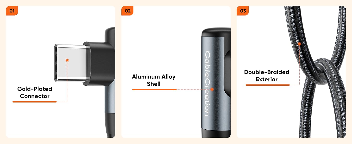 right angle usb c cable