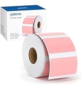 POLONO 2.25”x1.25” Direct Thermal Label, Perforated Sticker Labels for Address, Barcodes, Adhesiv...