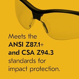 KleenGuard - Meets the ANSI Z87.1+ and CSA Z94.3 standards for impact protection