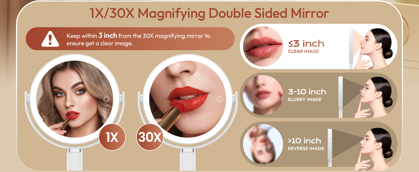 magnifying mirror