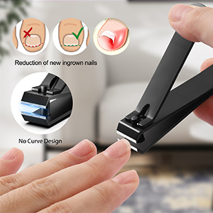 straight toenail clippers