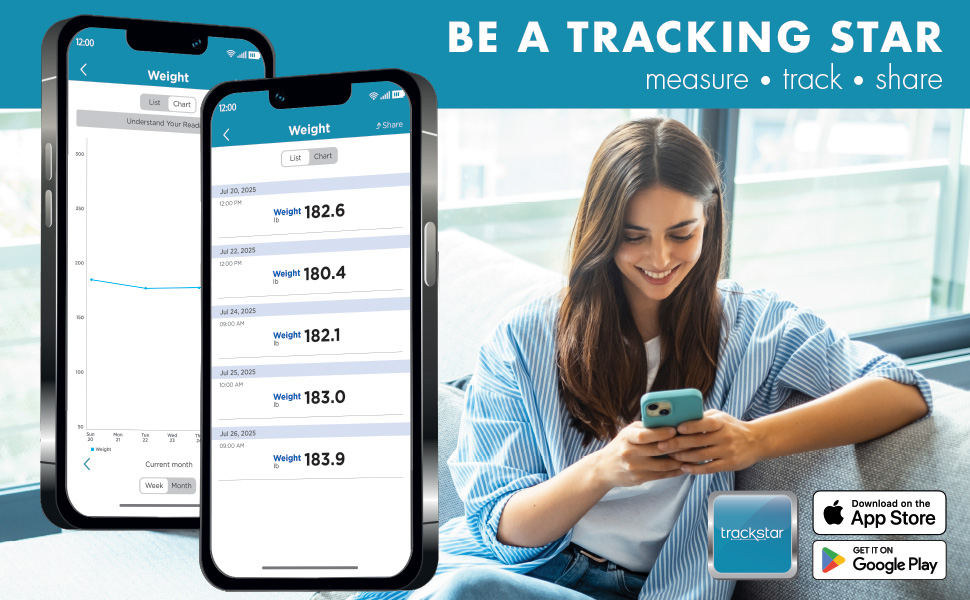 trackstar Smart Scale 302-1114B