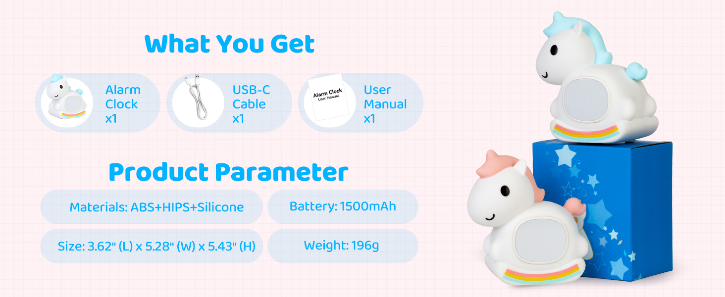 Alarm Clock with Night Light