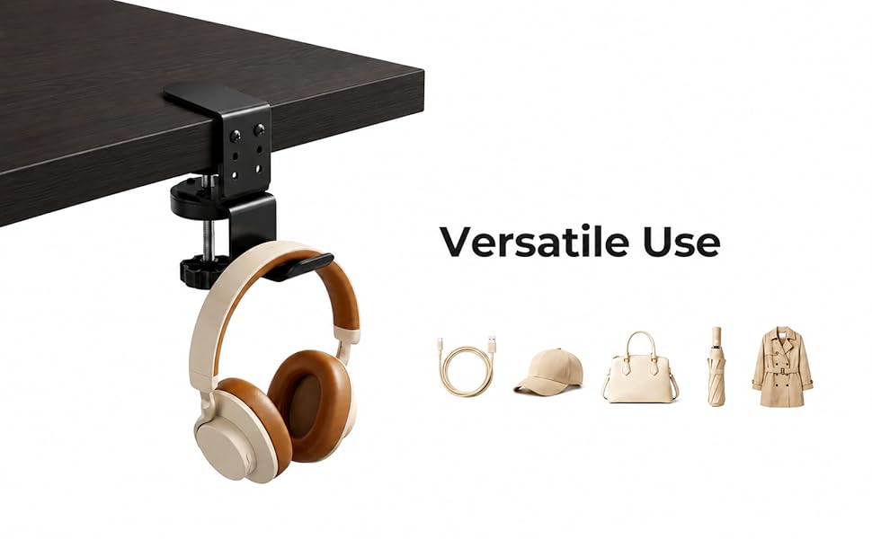 Rotating Headphone Stand Hanger