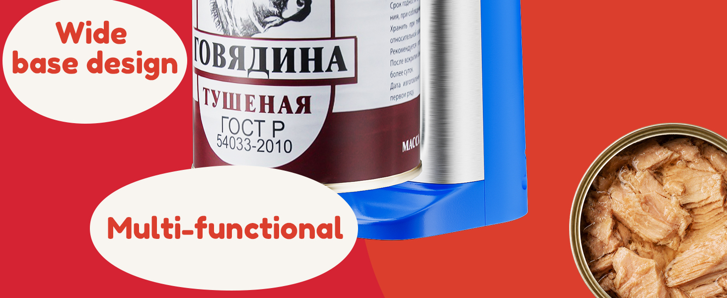 NK-0730 Multifunctional electric can opener with wide stable base