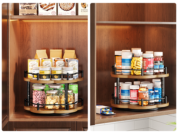 spice rack for cabinet