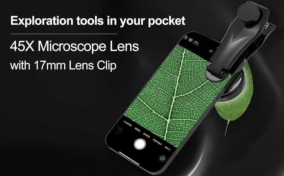 45X Microscope Lens
