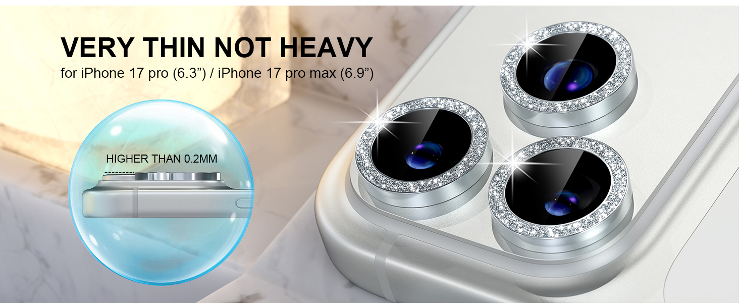 iPhone 17 pro lens protector