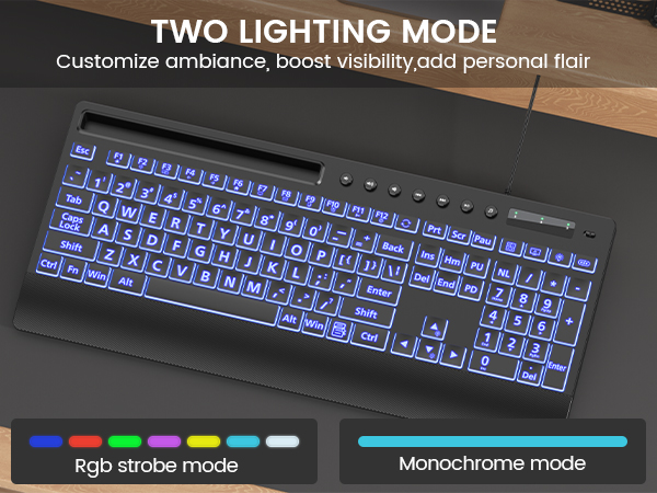 keyboard with light model
