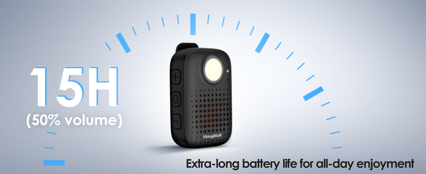 15 hours long battery