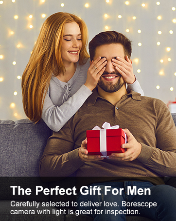 borescope camera with light