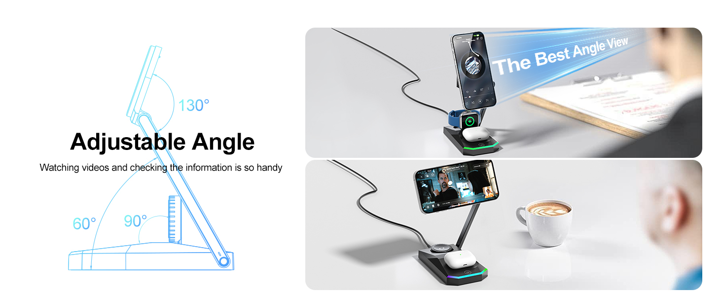 cargador inalámbrico para iphone