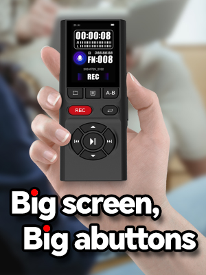 Jaswill's great-feeling handheld recorder.
