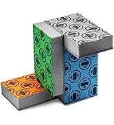 Skura Style Smart 4 Pack Odor Free Non-Scratch Scrub Pads for Sink, Counters, Surfaces, Pots, Pan...