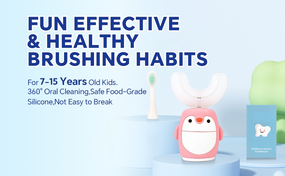 Kids Sonic Electric Toothbrush 
