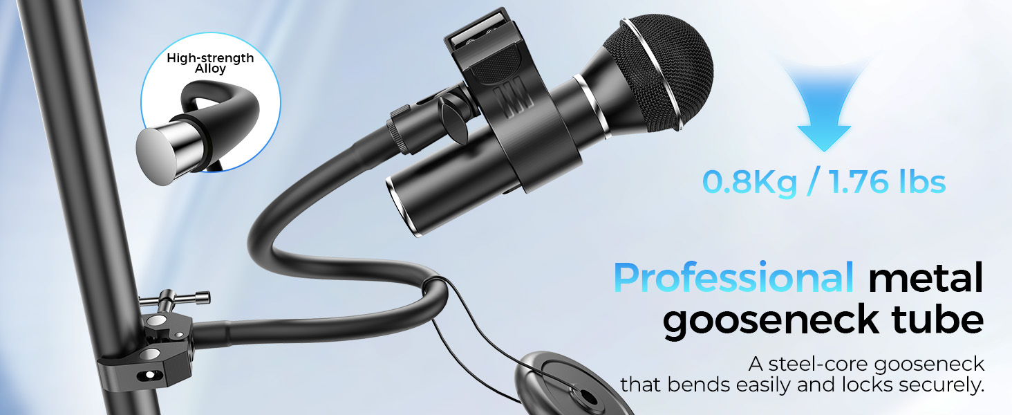 Gooseneck Microphone Stand
