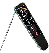 Smart Meat Thermometer Digital 0.5 Sec Instant Read Kitchen Food Thermometer for Cooking Grill Sm...
