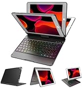 iPad Keyboard Case for iPad 6th Gen 2018, iPad 5th Gen 2017, iPad Pro 9.7, iPad Air 2, iPad Air 1...