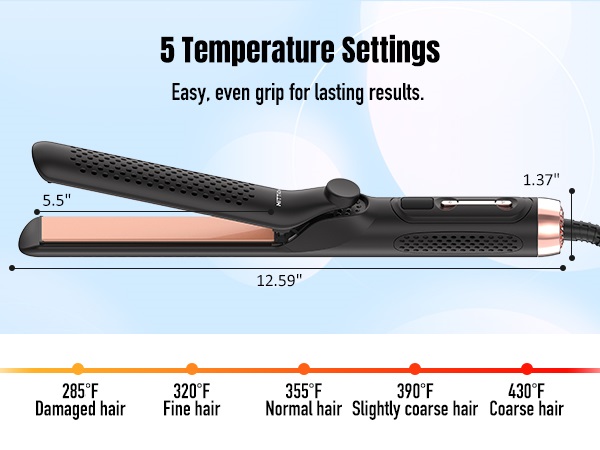 hair straightener and curler 2 in 1