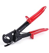 Knoweasy Cable Cutter and Ratchet Wire Cutter Works for Aluminum and Multi-core Cables up to 240mm²