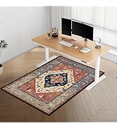 Kuyal Chair Mat for Hard Floors, 36'' x 55'' Floor Mats Wood/Tile Protection Mat, Office Chair Ru...
