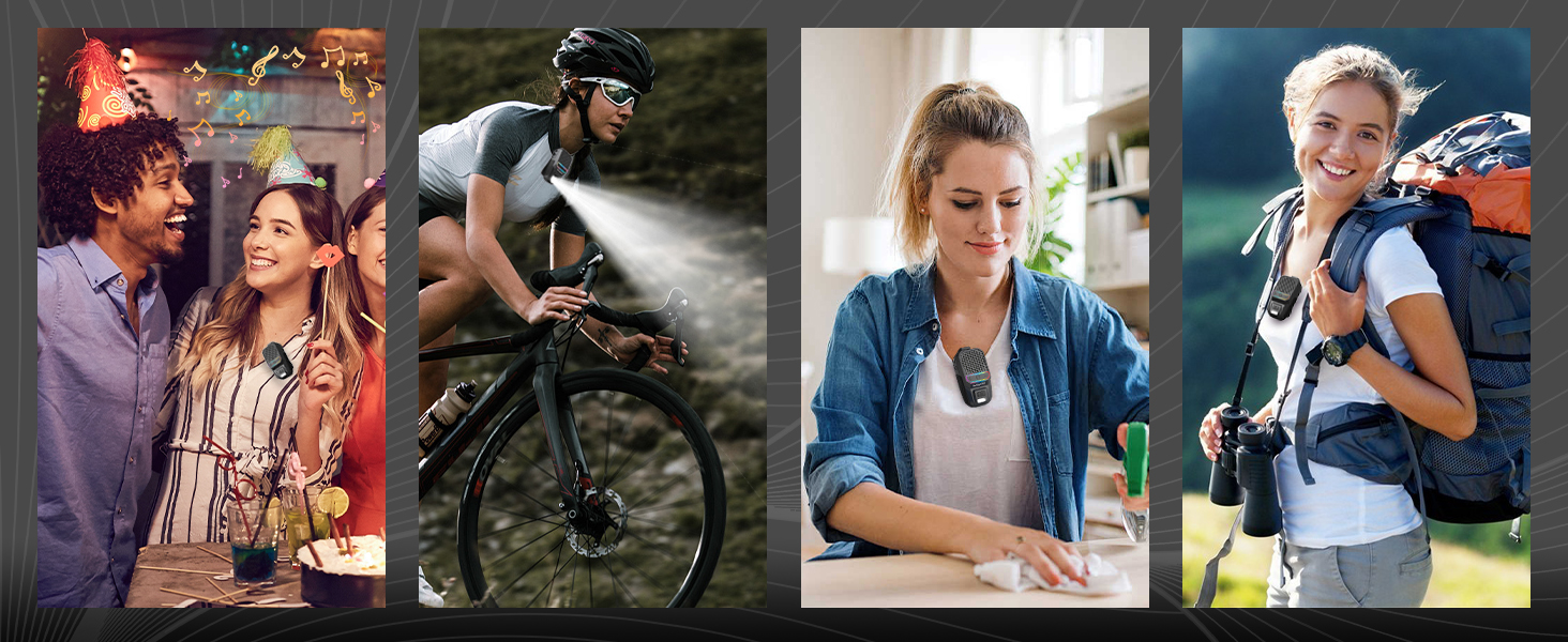 portable wearable bluetooth speaker for outdoor