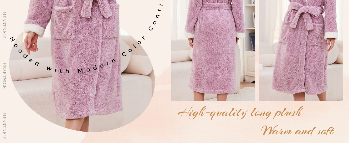 fleece women&amp;#39;s robe