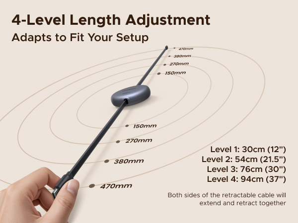 4-level length adjustment